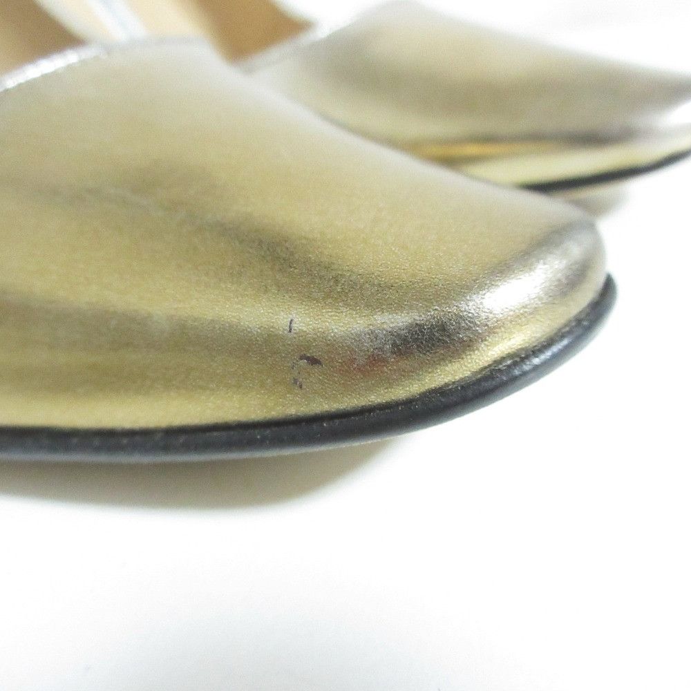 Manolo Blahnik Manolo Blahnik Manolo Blahnik Leather Pumps Leather Shoes DUTY FREE for USA Size ONE SIZE - 10 Thumbnail