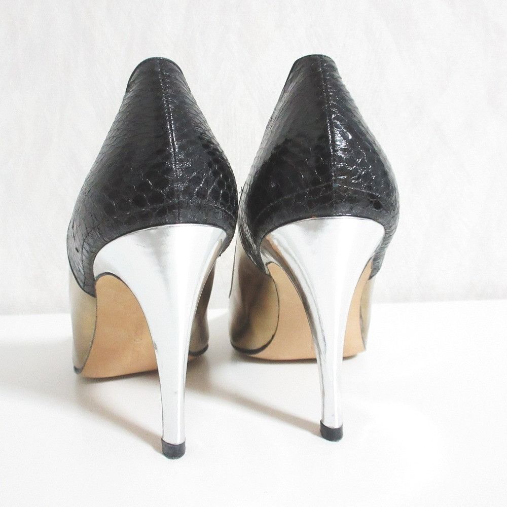 Manolo Blahnik Manolo Blahnik Manolo Blahnik Leather Pumps Leather Shoes DUTY FREE for USA Size ONE SIZE - 2 Thumbnail