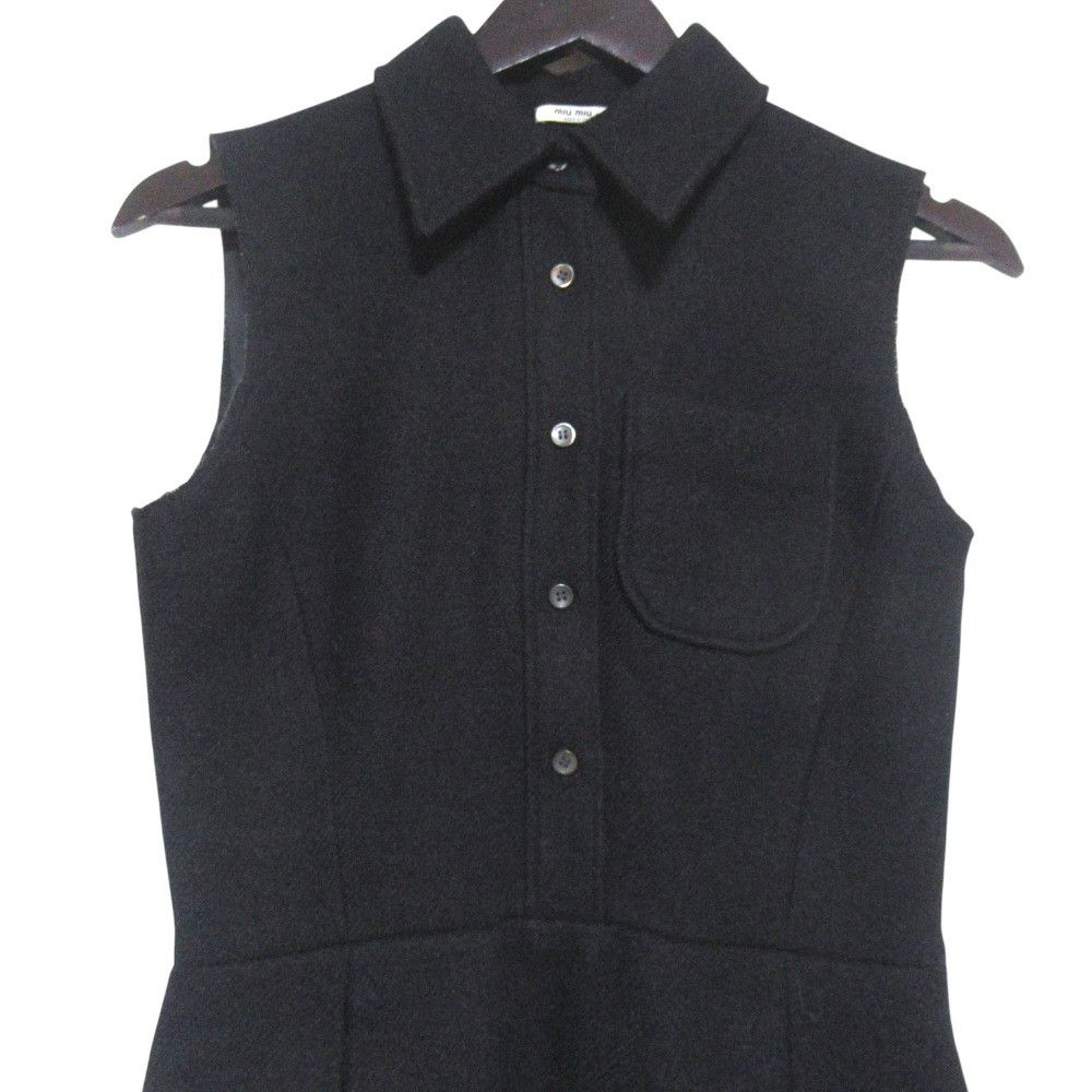 Miu Miu Miu Miu Miu Miu Wool Mohair Dress Textile Dresses DUTY FREE for USA Size ONE SIZE - 3 Thumbnail