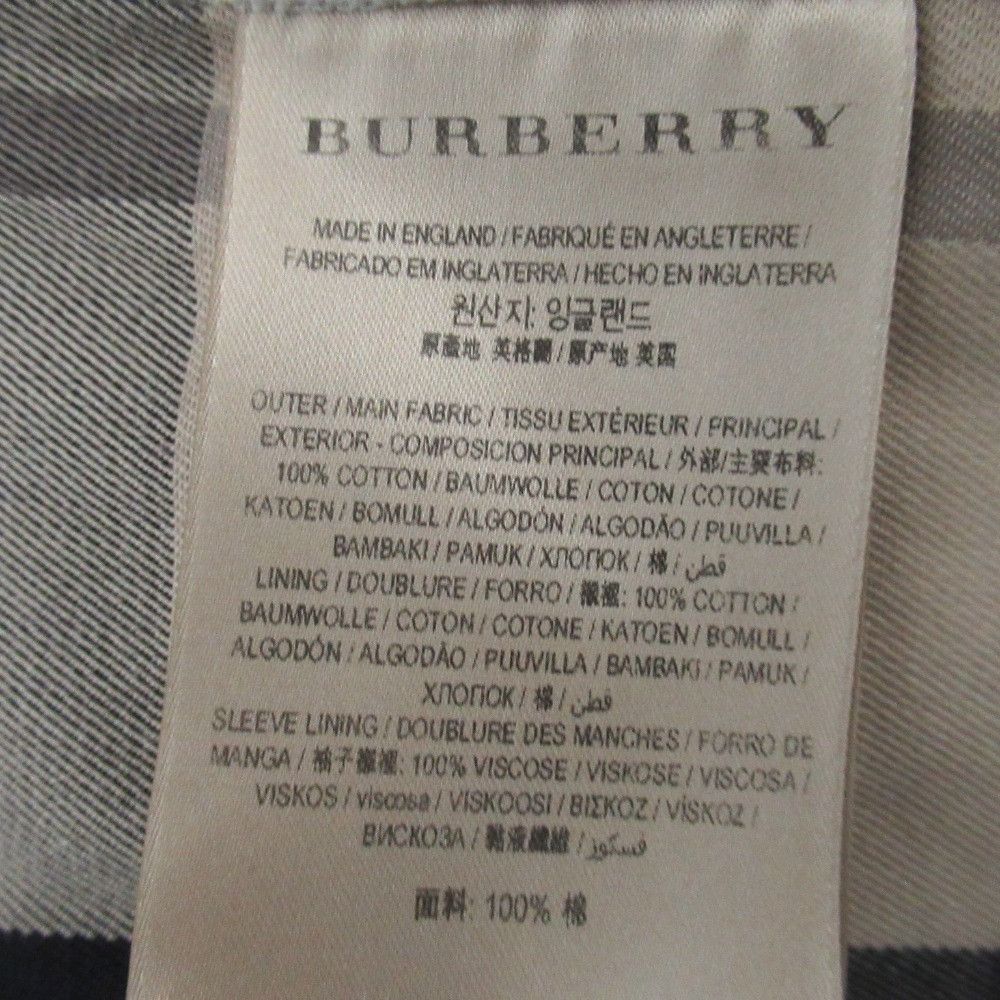 Burberry Burberry Burberry London Cotton Coat Textile Outerwear DUTY FREE for USA Size ONE SIZE - 13 Thumbnail