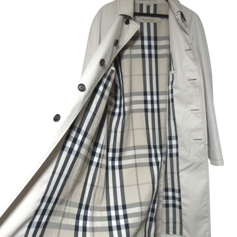 Burberry Burberry Burberry London Cotton Coat Textile Outerwear DUTY FREE for USA Size ONE SIZE - 3 Thumbnail