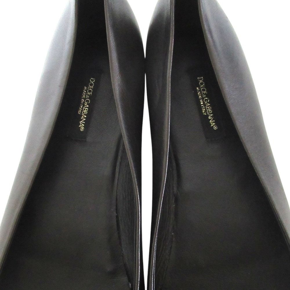 Dolce & Gabbana Dolce & Gabbana Dolce&Gabbana Leather Flats Leather Shoes DUTY FREE for USA Size ONE SIZE - 5 Thumbnail