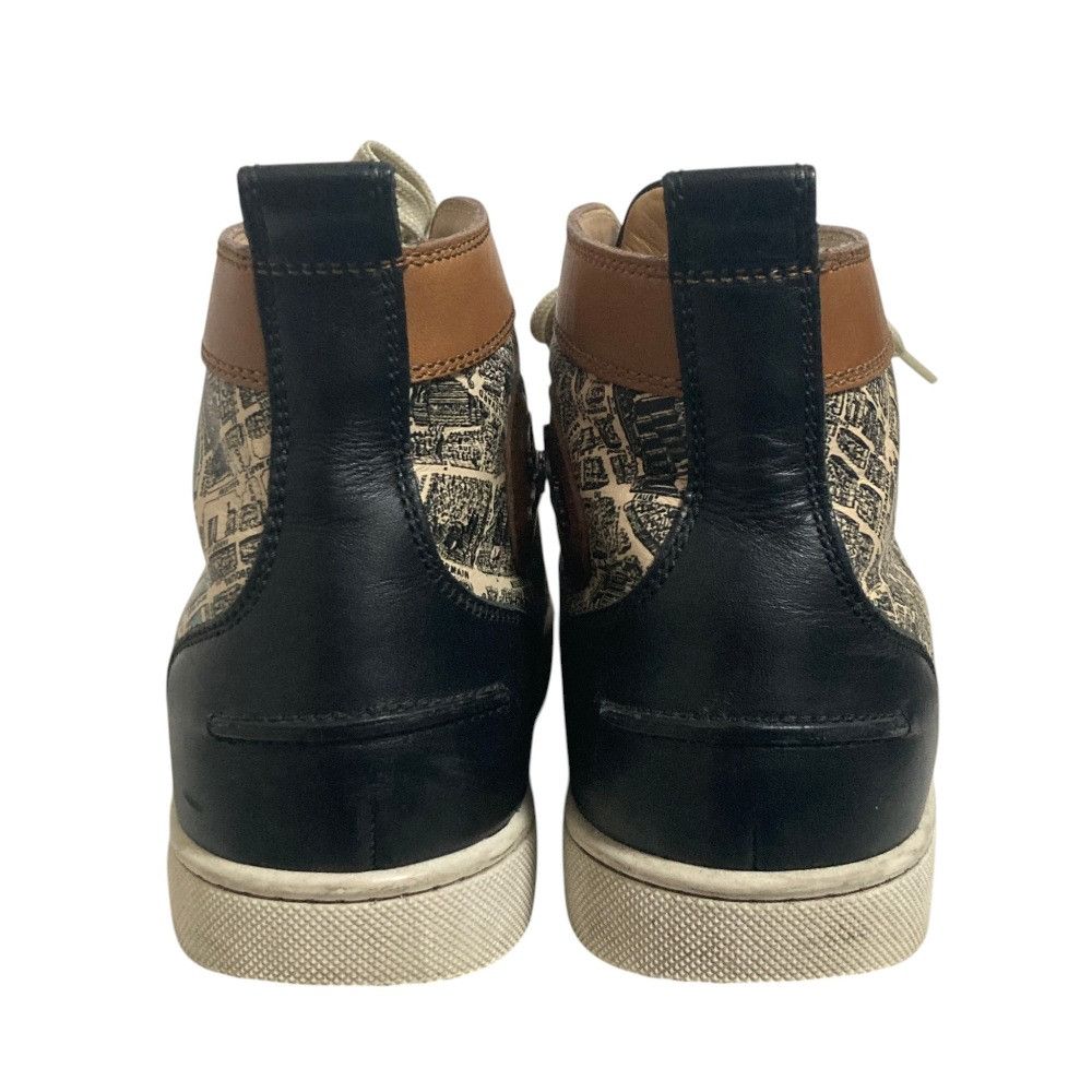 Christian Louboutin Christian Louboutin Christian Louboutin Plan de Paris Leather Sneakers Leather Shoes DUTY FREE for USA Size ONE SIZE - 4 Thumbnail