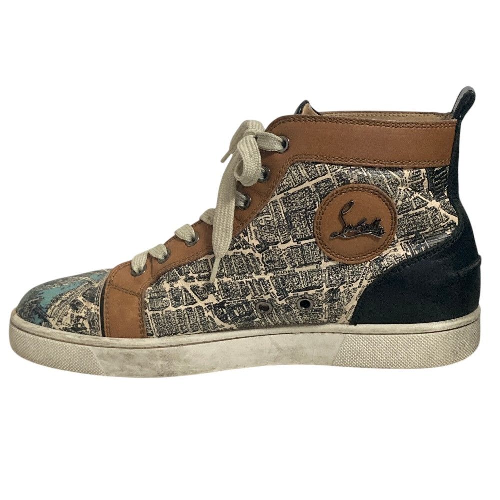 Christian Louboutin Christian Louboutin Christian Louboutin Plan de Paris Leather Sneakers Leather Shoes DUTY FREE for USA Size ONE SIZE - 3 Thumbnail