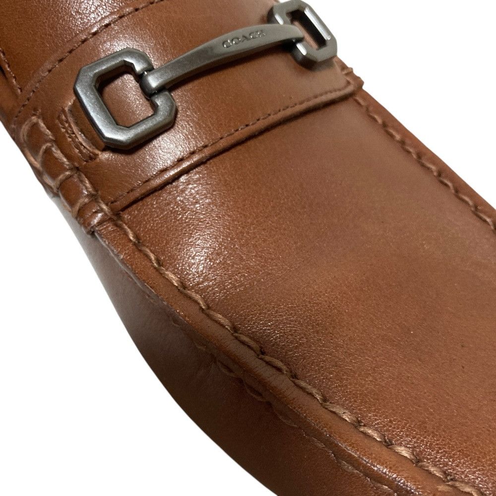 Coach Coach COACH Motto Varsity Driver Leather Loafers Leather Shoes FG1619 DUTY FREE for USA Size ONE SIZE - 8 Thumbnail