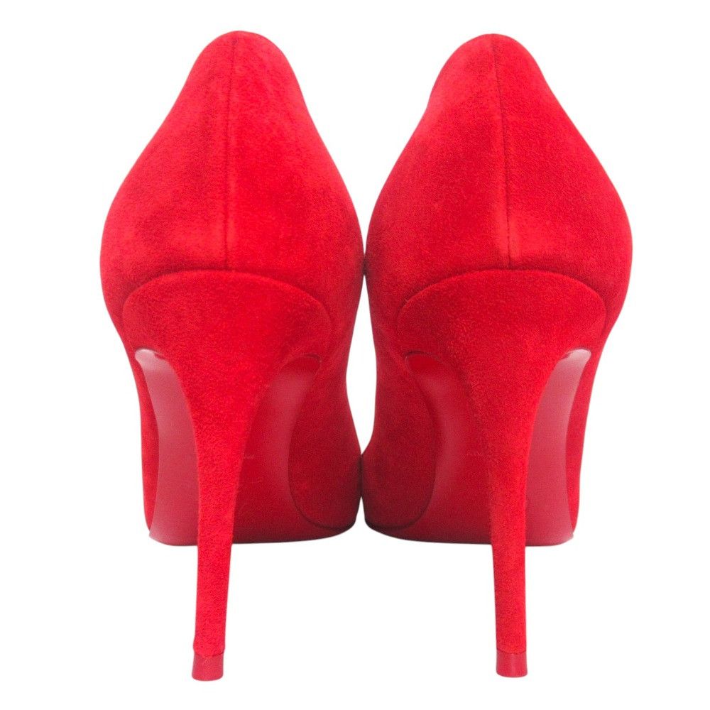 Christian Louboutin Christian Louboutin Christian Louboutin ELOISE 85 Suede Pumps Leather Shoes DUTY FREE for USA Size ONE SIZE - 3 Thumbnail