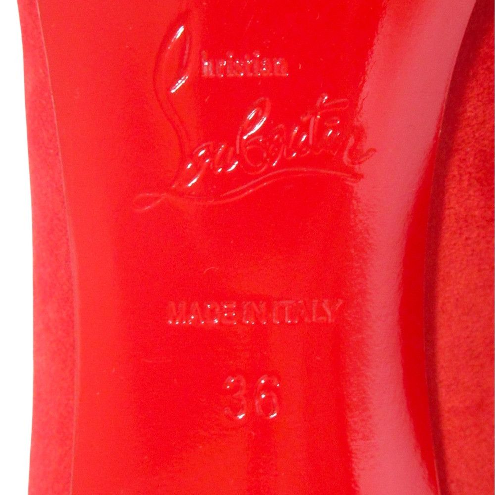 Christian Louboutin Christian Louboutin Christian Louboutin ELOISE 85 Suede Pumps Leather Shoes DUTY FREE for USA Size ONE SIZE - 9 Thumbnail