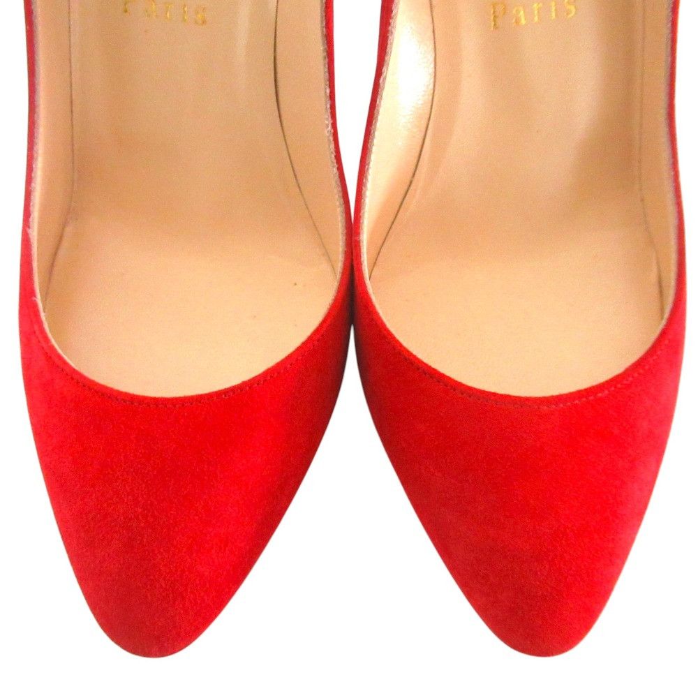 Christian Louboutin Christian Louboutin Christian Louboutin ELOISE 85 Suede Pumps Leather Shoes DUTY FREE for USA Size ONE SIZE - 4 Thumbnail