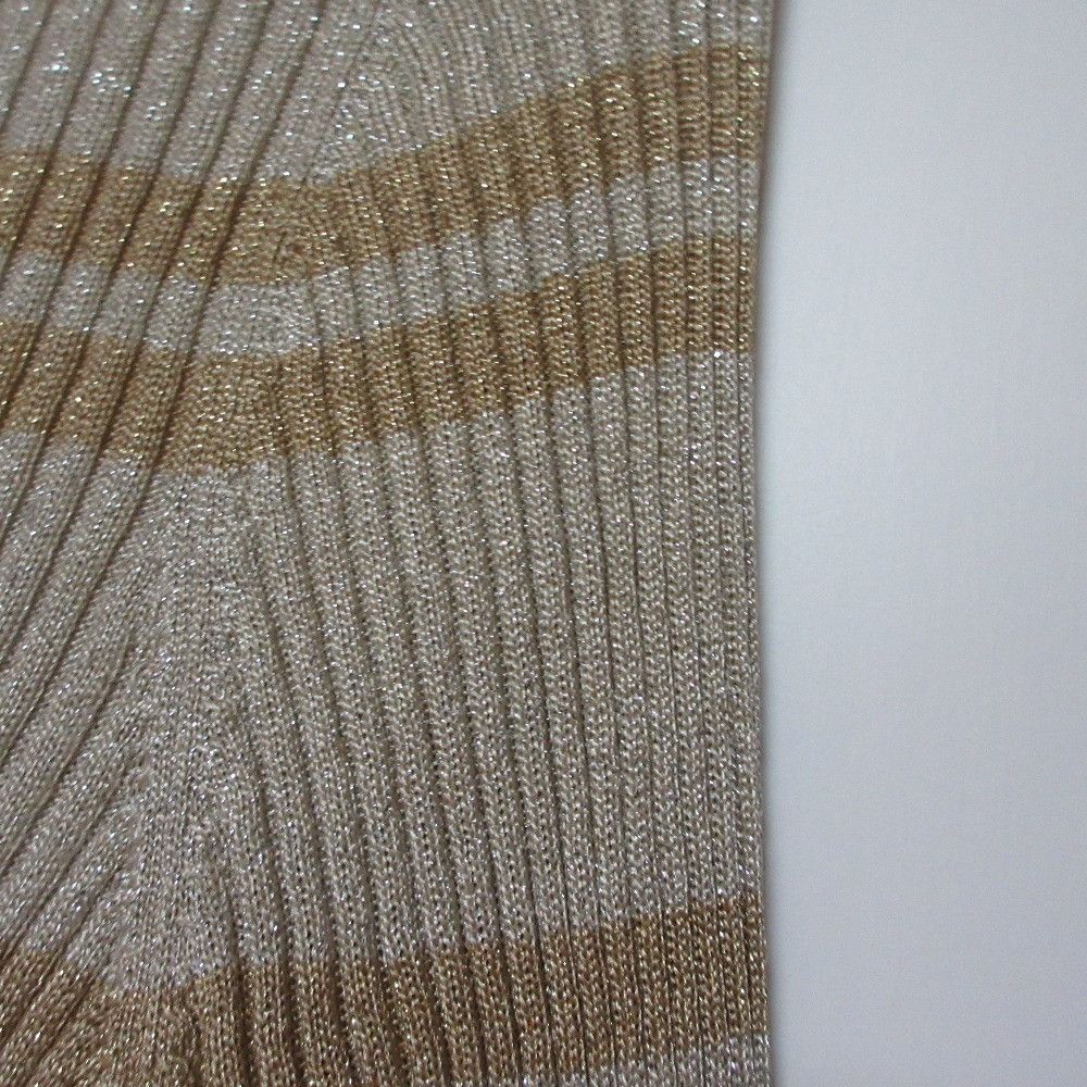 Gucci Gucci Gucci Lame Rib Knit Top Textile Tops DUTY FREE for USA Size ONE SIZE - 3 Thumbnail