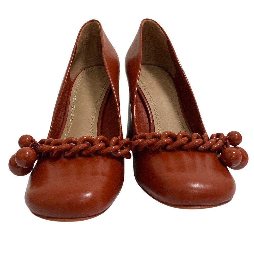 Tory Burch Tory Burch Tory Burch Leather Pumps Leather Shoes 44916 DUTY FREE for USA Size ONE SIZE - 2 Thumbnail