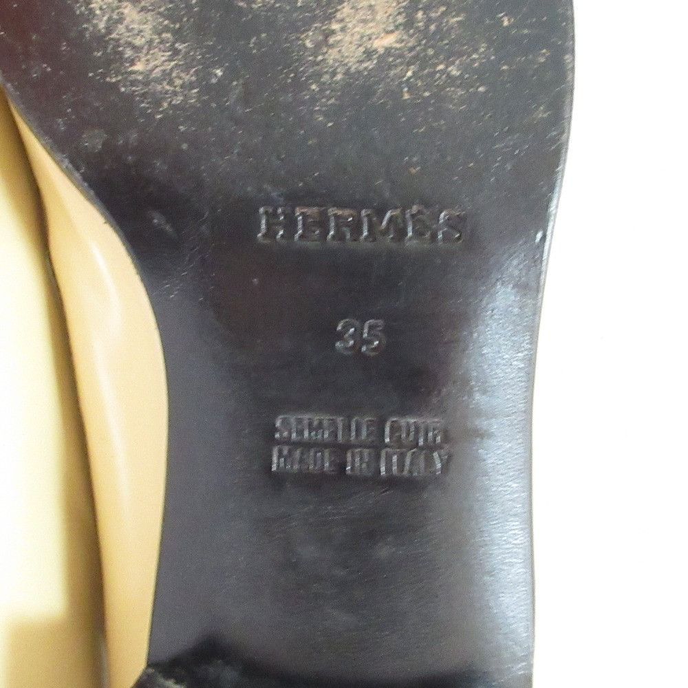Hermes Hermes Hermes Destin Leather Loafers Leather Shoes DUTY FREE for USA Size ONE SIZE - 8 Thumbnail