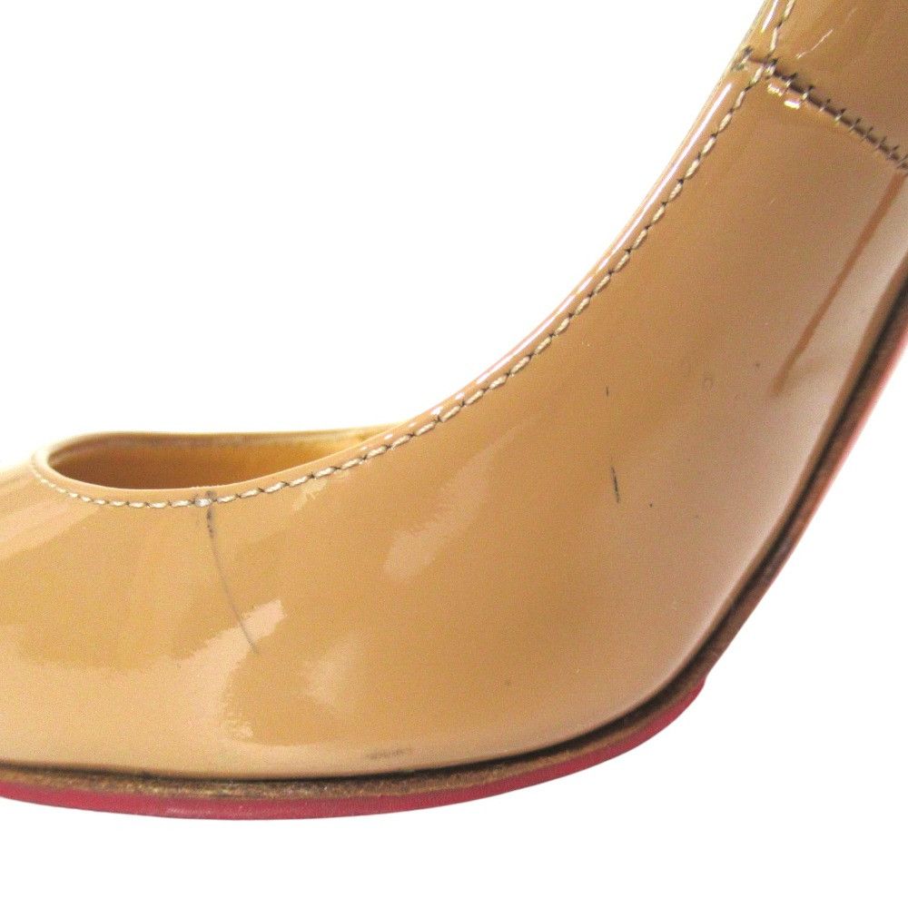 Christian Louboutin Christian Louboutin Christian Louboutin Patent Leather Pumps Leather Shoes DUTY FREE for USA Size ONE SIZE - 7 Thumbnail