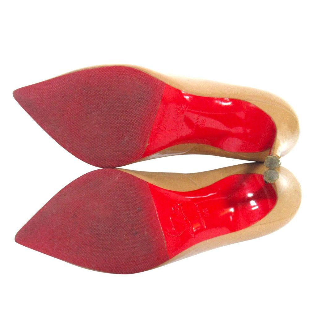 Christian Louboutin Christian Louboutin Christian Louboutin Patent Leather Pumps Leather Shoes DUTY FREE for USA Size ONE SIZE - 10 Thumbnail