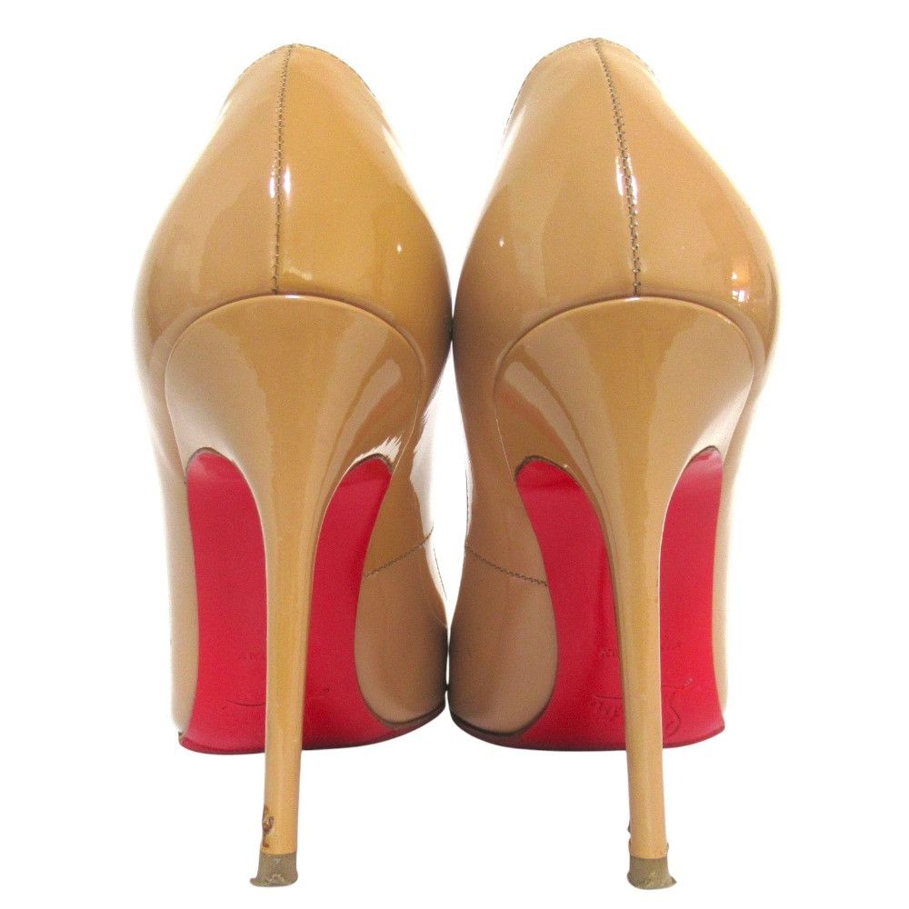Christian Louboutin Christian Louboutin Christian Louboutin Patent Leather Pumps Leather Shoes DUTY FREE for USA Size ONE SIZE - 3 Thumbnail