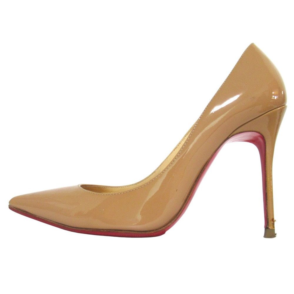 Christian Louboutin Christian Louboutin Christian Louboutin Patent Leather Pumps Leather Shoes DUTY FREE for USA Size ONE SIZE - 2 Thumbnail
