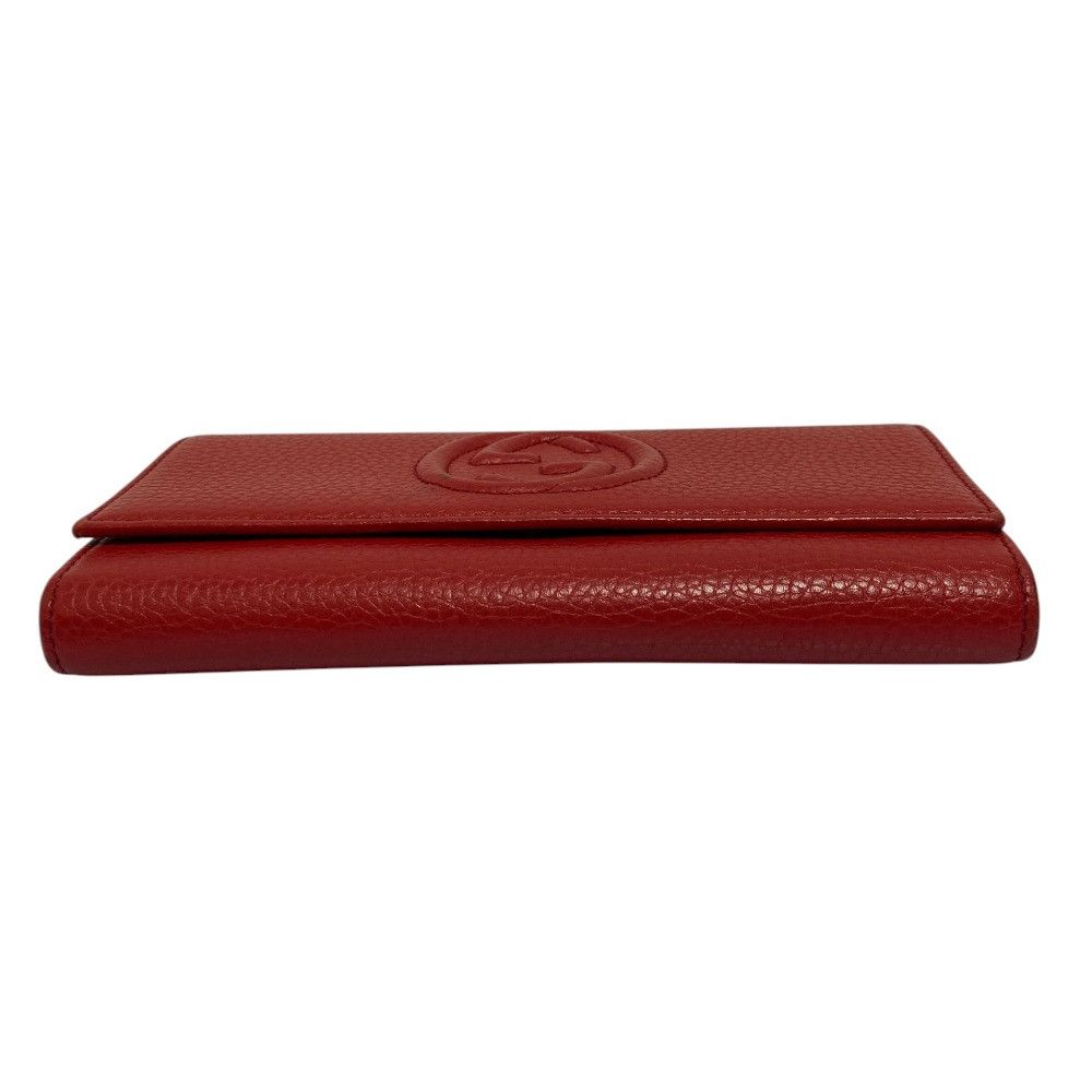 Gucci Gucci Gucci Soho Leather Long Wallet Leather Long Wallet 598206 DUTY FREE for USA Size ONE SIZE - 4 Thumbnail