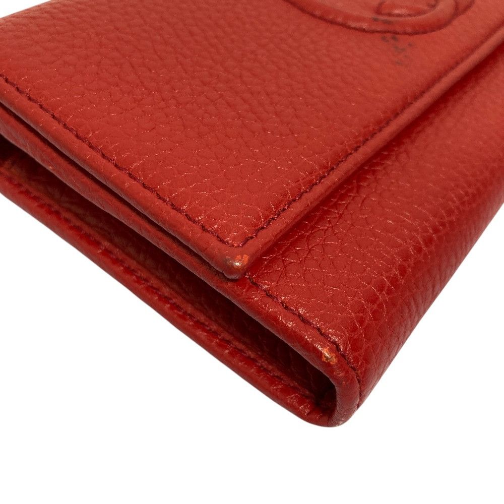 Gucci Gucci Gucci Soho Leather Long Wallet Leather Long Wallet 598206 DUTY FREE for USA Size ONE SIZE - 15 Thumbnail