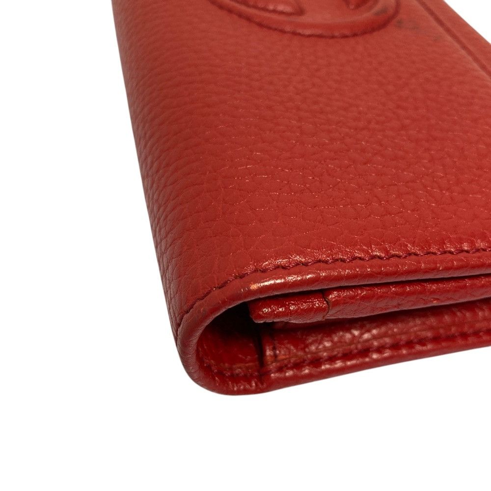 Gucci Gucci Gucci Soho Leather Long Wallet Leather Long Wallet 598206 DUTY FREE for USA Size ONE SIZE - 16 Thumbnail