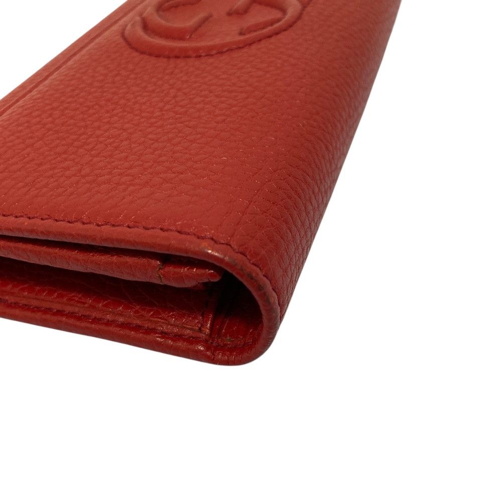 Gucci Gucci Gucci Soho Leather Long Wallet Leather Long Wallet 598206 DUTY FREE for USA Size ONE SIZE - 14 Thumbnail