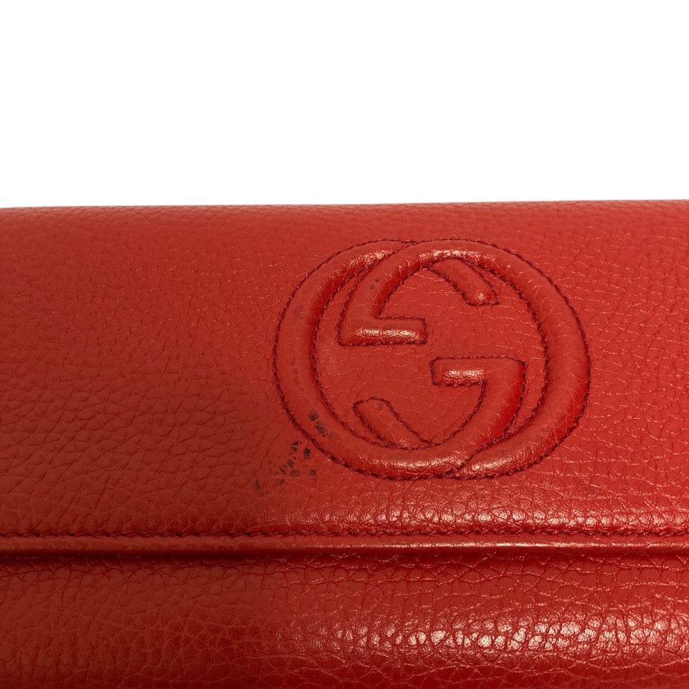Gucci Gucci Gucci Soho Leather Long Wallet Leather Long Wallet 598206 DUTY FREE for USA Size ONE SIZE - 12 Thumbnail