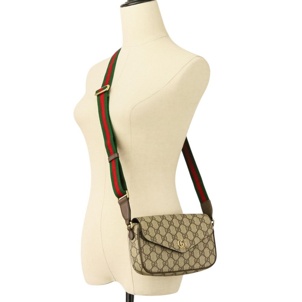 Gucci Gucci Gucci Ophidia GG Supreme Shoulder Bag Textile Shoulder Bag 764961 DUTY FREE for USA Size ONE SIZE - 10 Thumbnail