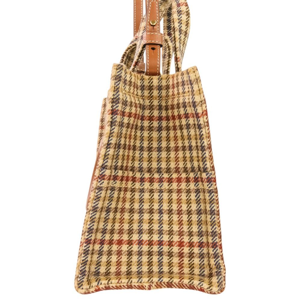 Celine Celine CELINE Triomphe Small Cabas Thais Tweed 2way Shoulder Bag Textile Shoulder Bag 199162EP8.14ML DUTY FREE for USA Size ONE SIZE - 4 Thumbnail