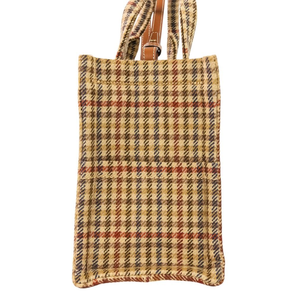 Celine Celine CELINE Triomphe Small Cabas Thais Tweed 2way Shoulder Bag Textile Shoulder Bag 199162EP8.14ML DUTY FREE for USA Size ONE SIZE - 5 Thumbnail