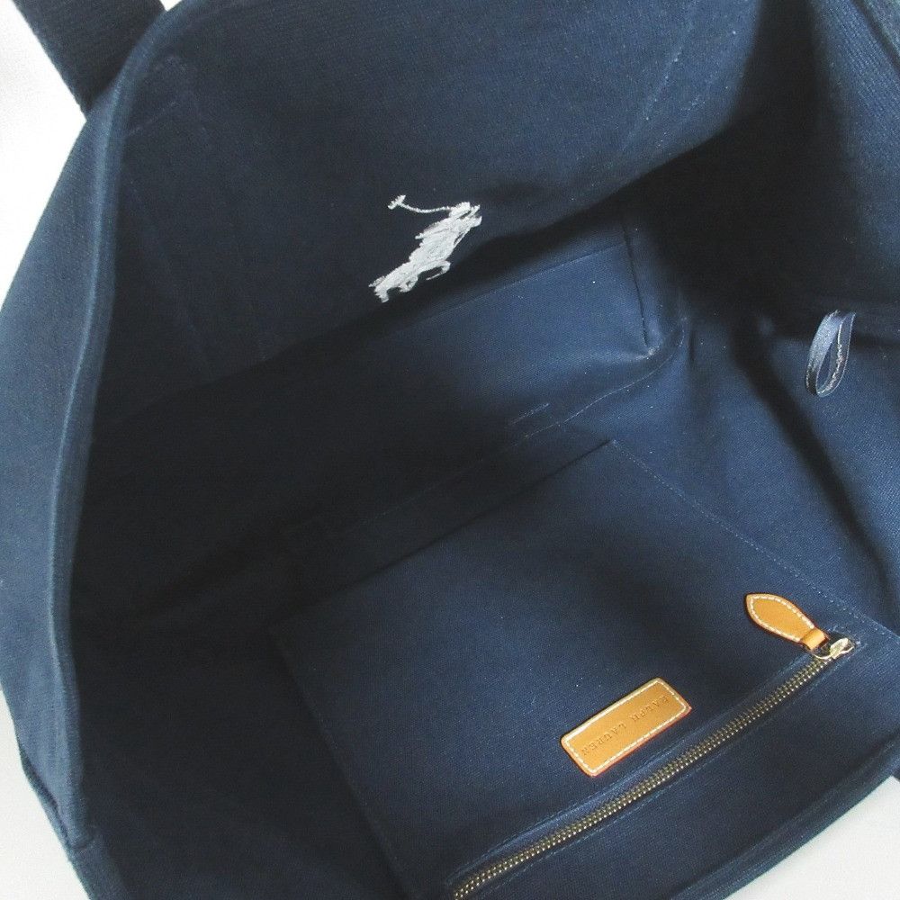 Ralph Lauren Ralph Lauren Ralph Lauren Canvas Tote Bag Textile Tote Bag DUTY FREE for USA Size ONE SIZE - 7 Thumbnail