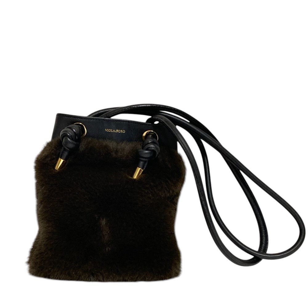 Other Other VIOLA d’ORO Eco Fur Leather Shoulder Bag Leather Shoulder Bag DUTY FREE for USA Size ONE SIZE - 2 Thumbnail