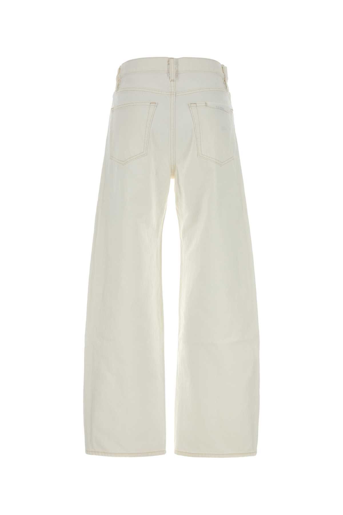 Frame White Denim The Bow Jeans Size 26" / US 2 / IT 38 - 2 Thumbnail