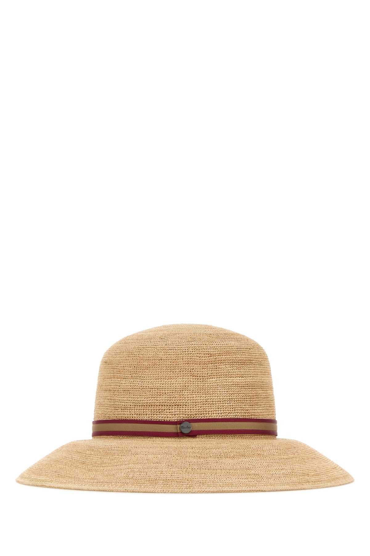 Borsalino Straw Colombia Hat Size ONE SIZE - 2 Thumbnail
