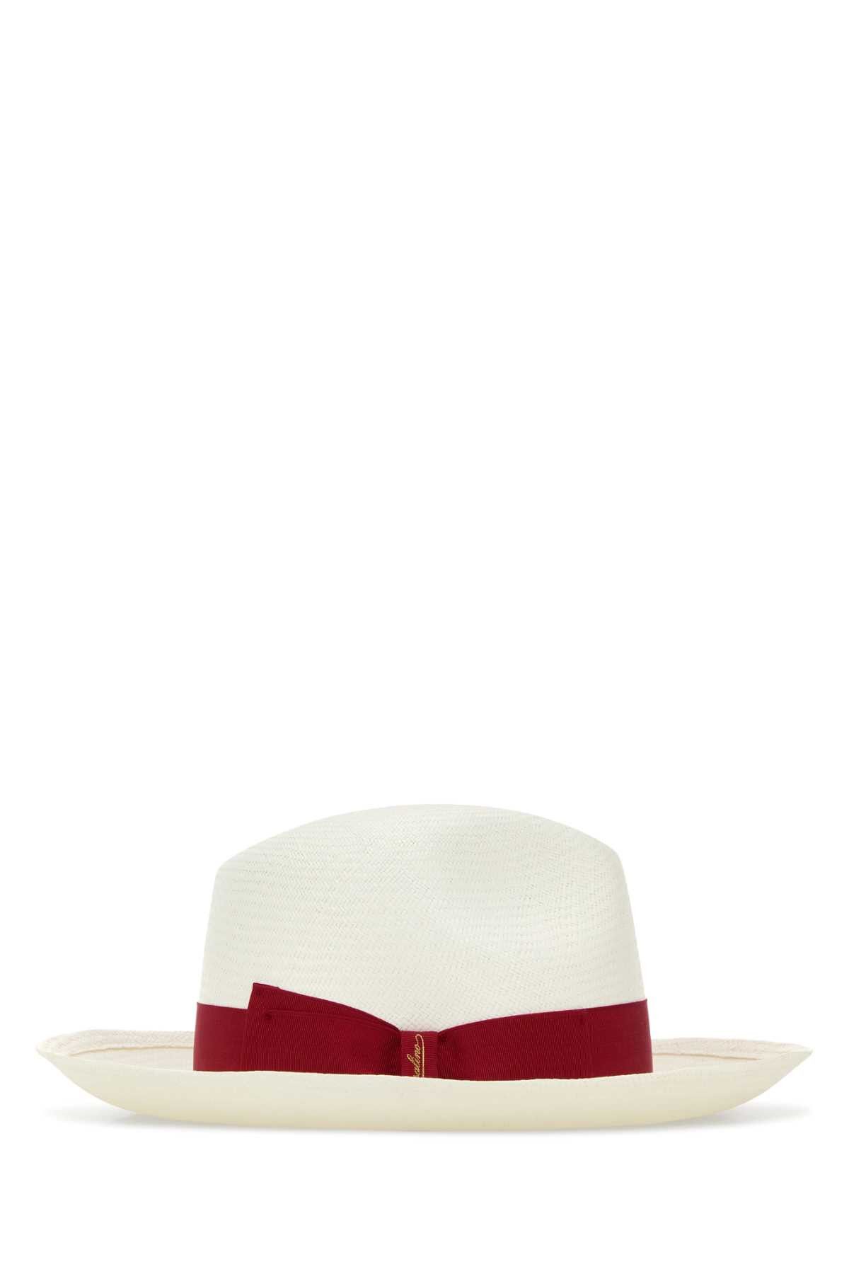 Borsalino White Straw Giulietta Hat Size ONE SIZE - 2 Thumbnail