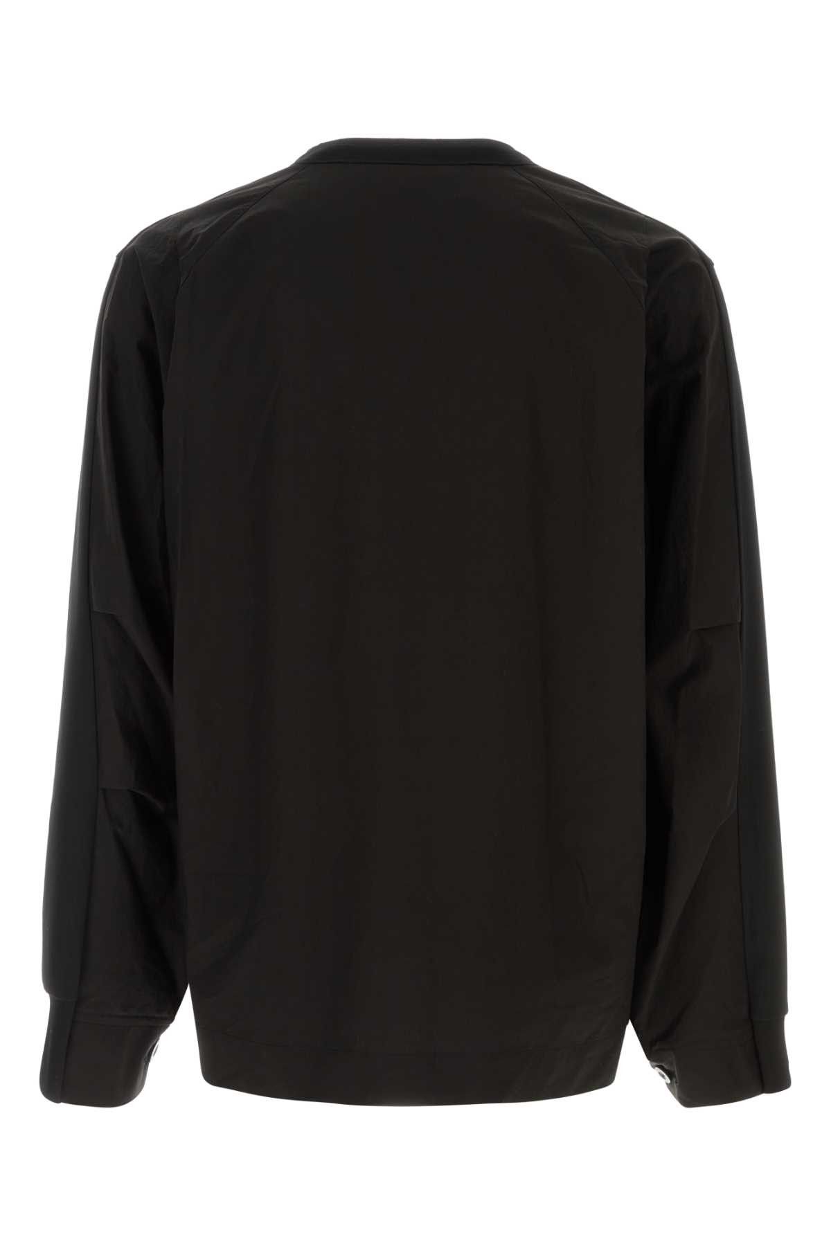 Sacai Black Jersey And Poplin Oversize T-Shirt Size US L / EU 52-54 / 3 - 2 Thumbnail