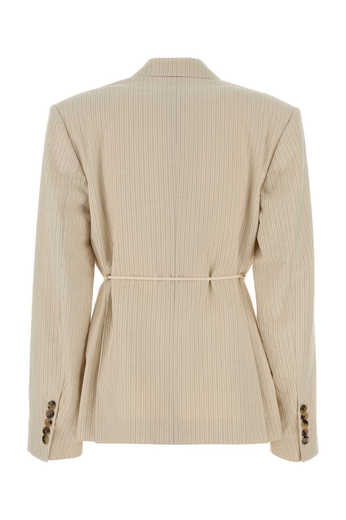Dries Van Noten Embroidered Cotton Blend Blazer Size S / US 4 / IT 40 - 2 Thumbnail