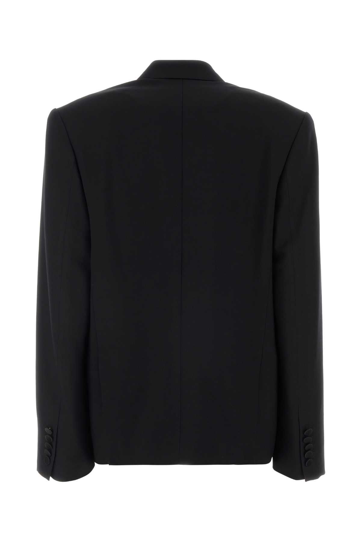 Dries Van Noten Black Wool Blend Bosea Blazer Size XS / US 0-2 / IT 36-38 - 2 Thumbnail