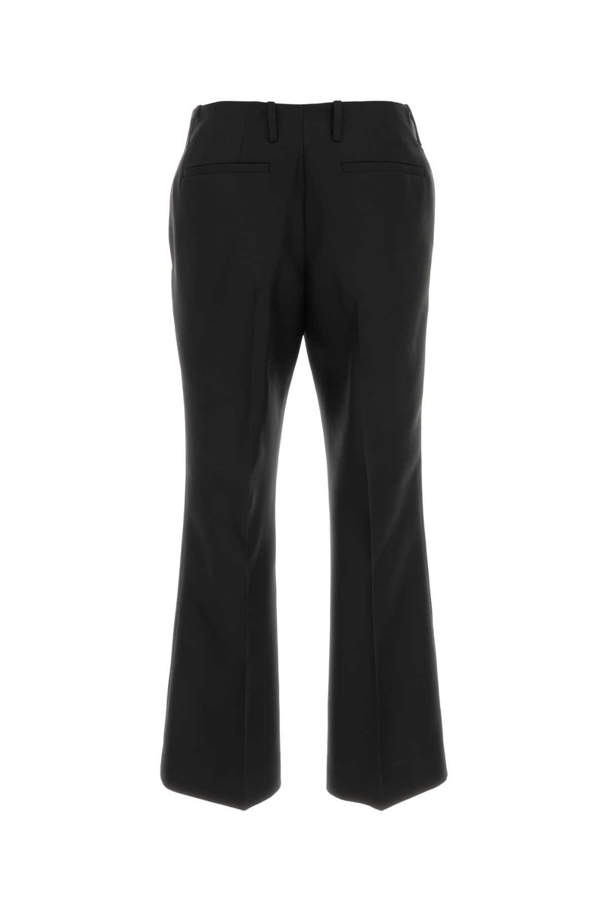 Dries Van Noten Black Wool Blend Paloma Pant Size 27" / US 4 / IT 40 - 2 Thumbnail