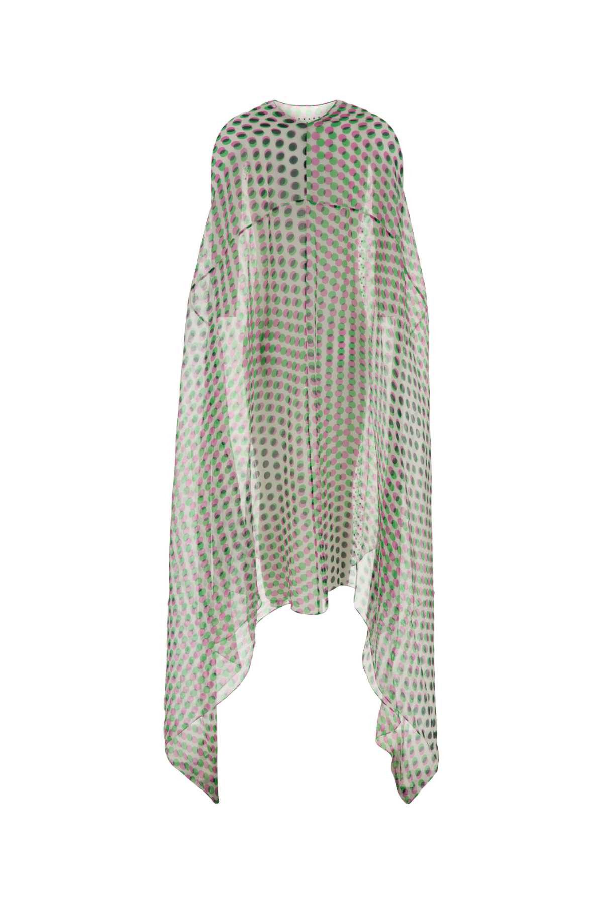 Dries Van Noten Printed Silk Ducy Dress Size S / US 4 / IT 40 - 2 Thumbnail