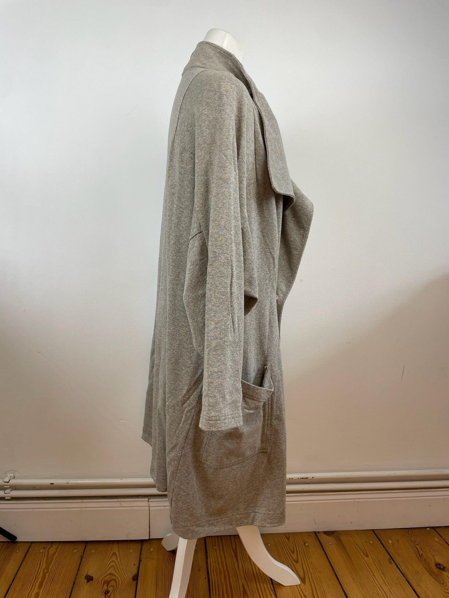 Issey Miyake Vintage Wool Coat M Grey Size S / US 4 / IT 40 - 2 Thumbnail