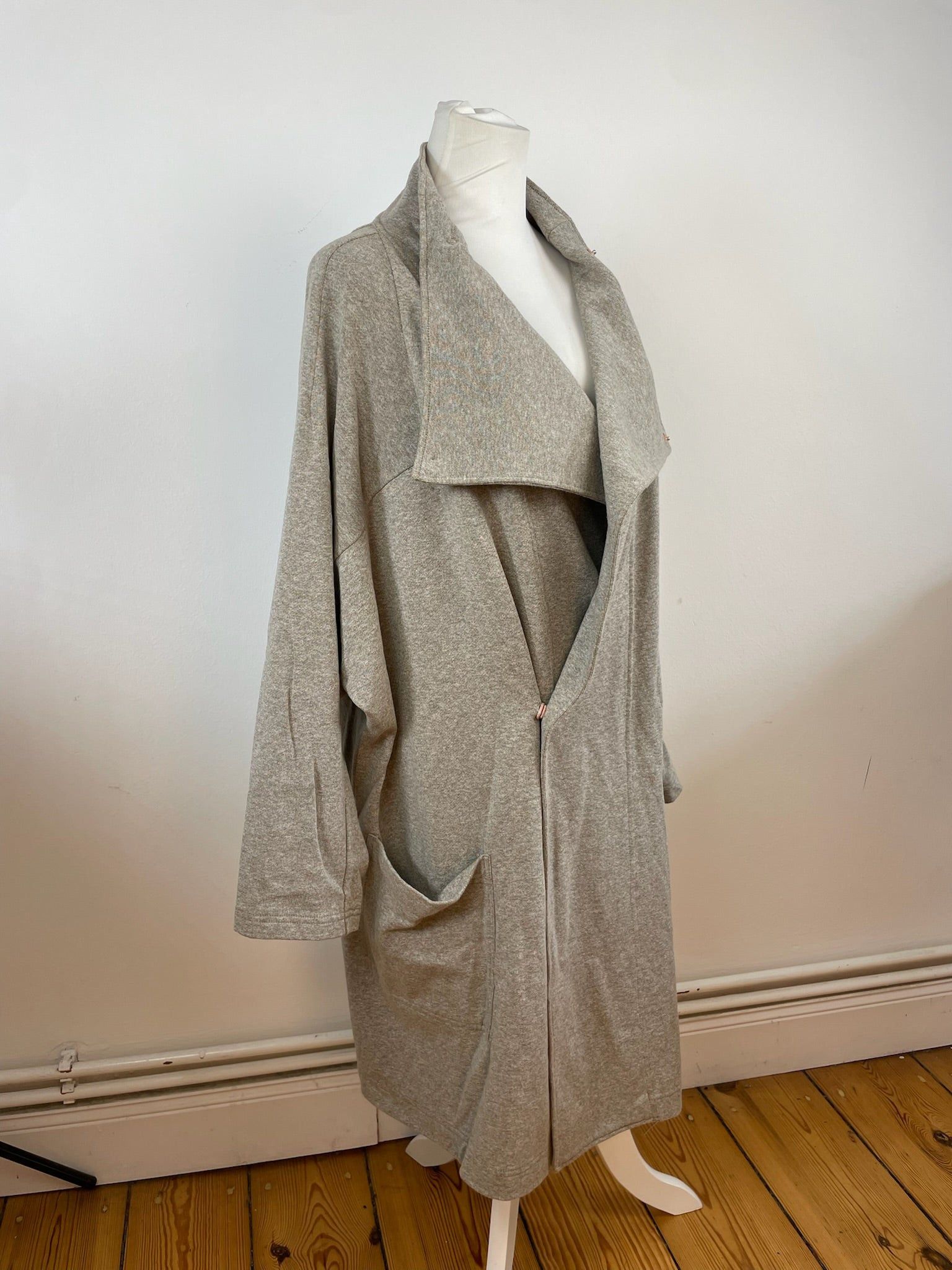 Issey Miyake Vintage Wool Coat M Grey Size S / US 4 / IT 40 - 8 Thumbnail
