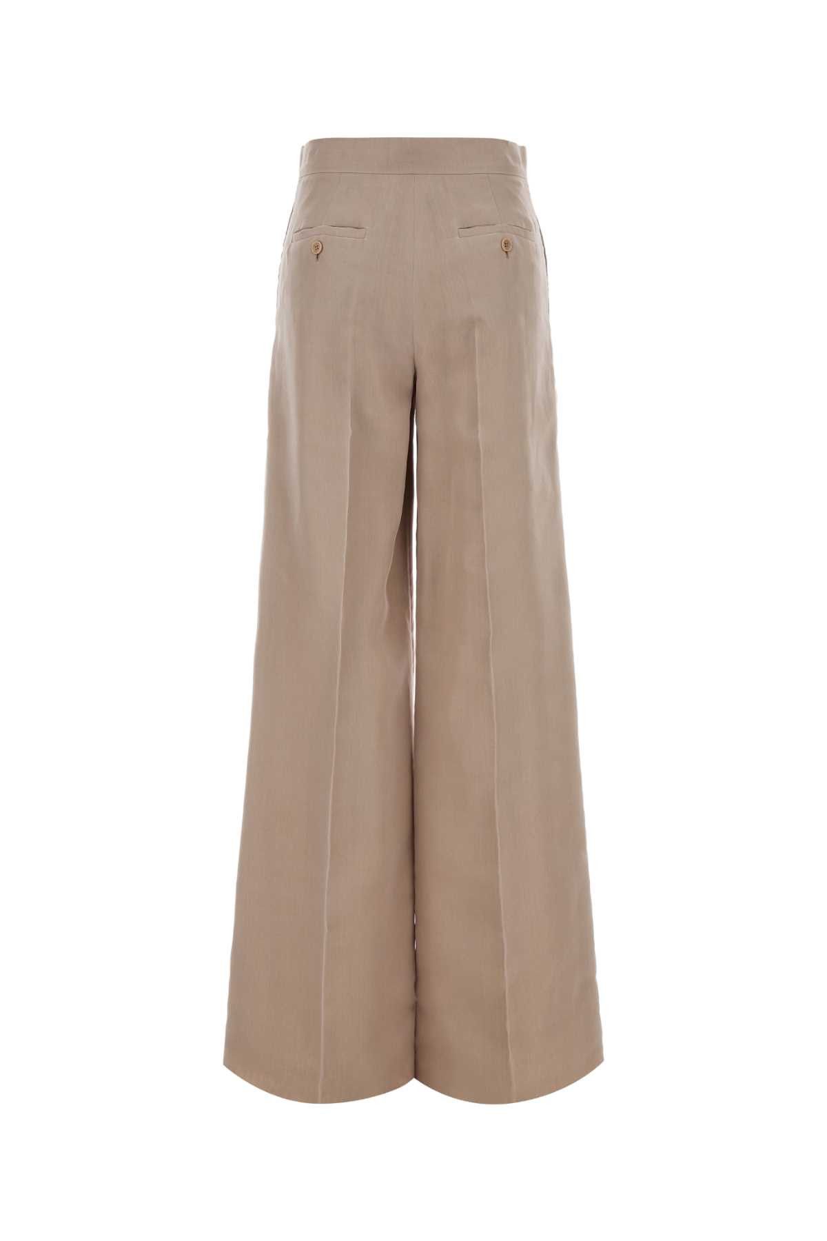 Max Mara Powder Pink Organza Rasoio Pant Size 26" / US 2 / IT 38 - 2 Thumbnail