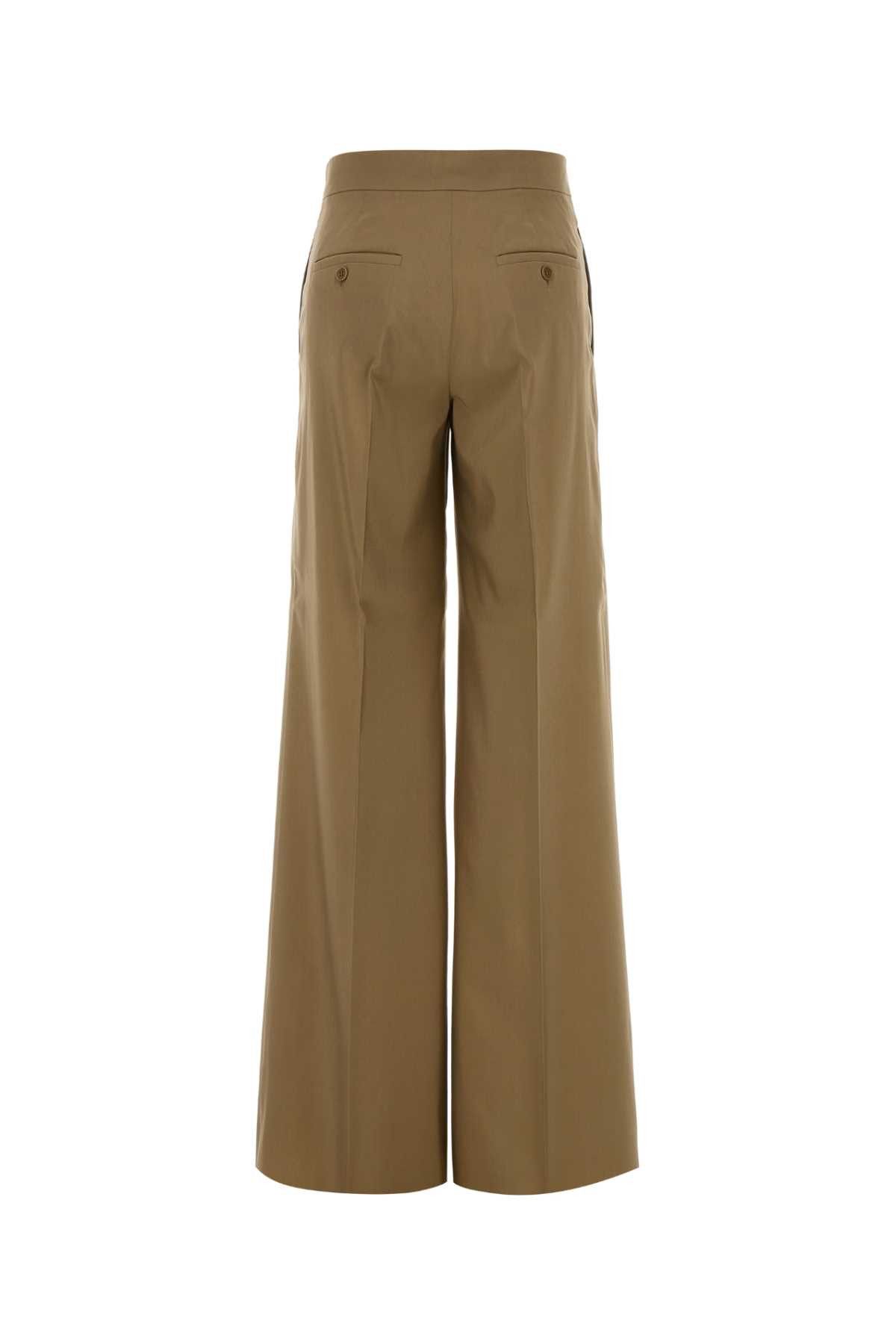 Max Mara Camel Wool Blend Wide-Leg Bronte Pant Size 26" / US 2 / IT 38 - 2 Thumbnail
