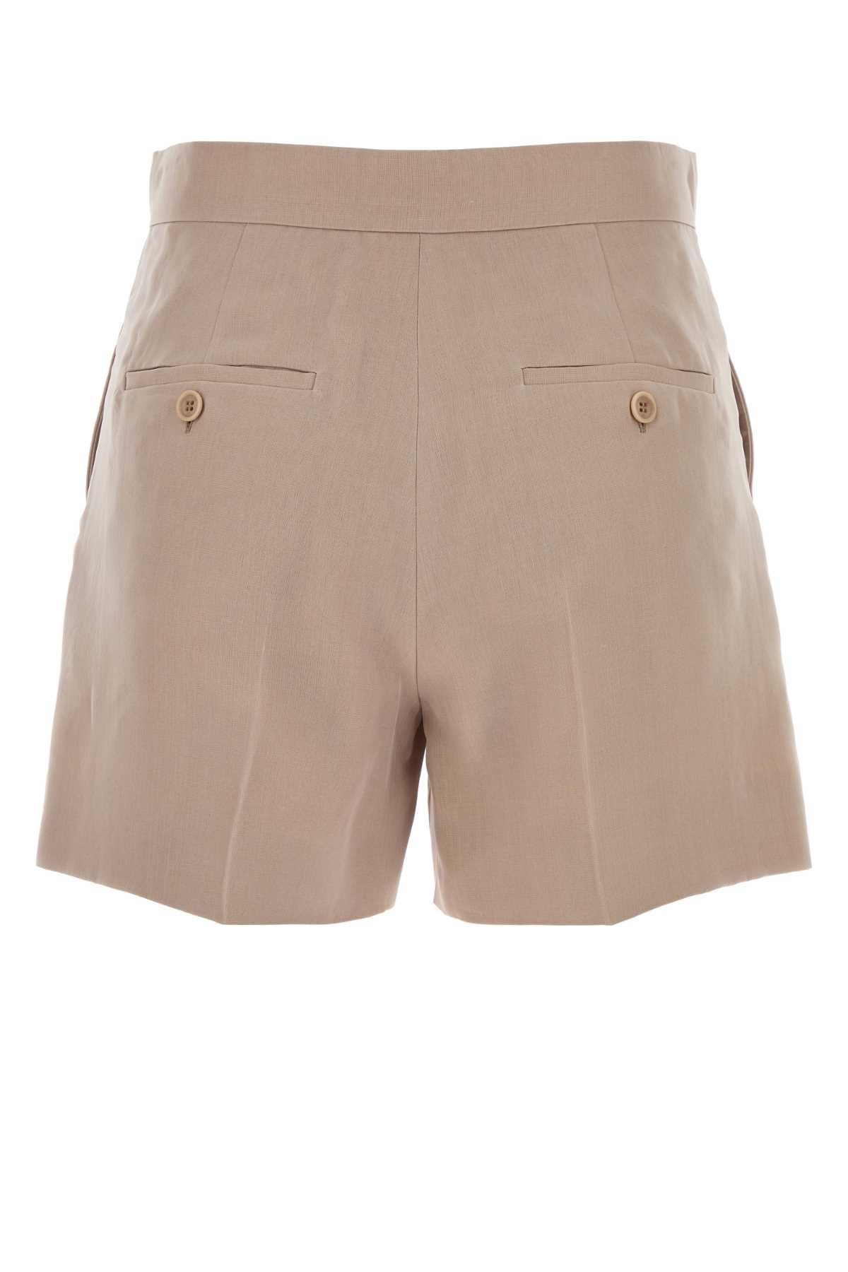 Max Mara Antiqued Silk Aerosi Shorts Size 27" / US 4 / IT 40 - 2 Thumbnail