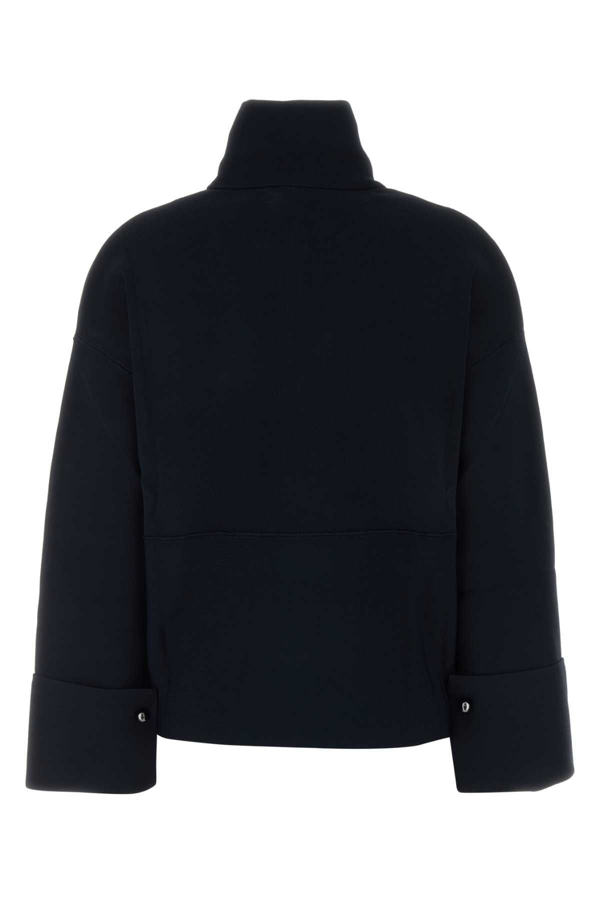 Max Mara Dark Blue Viscose Blend Formato Sweatshirt Size XL / US 12-14 / IT 48-50 - 2 Thumbnail