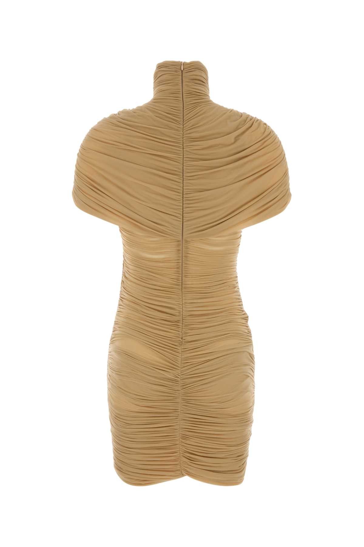 Magda Butrym Beige Jersey Dress Size S / US 4 / IT 40 - 2 Thumbnail