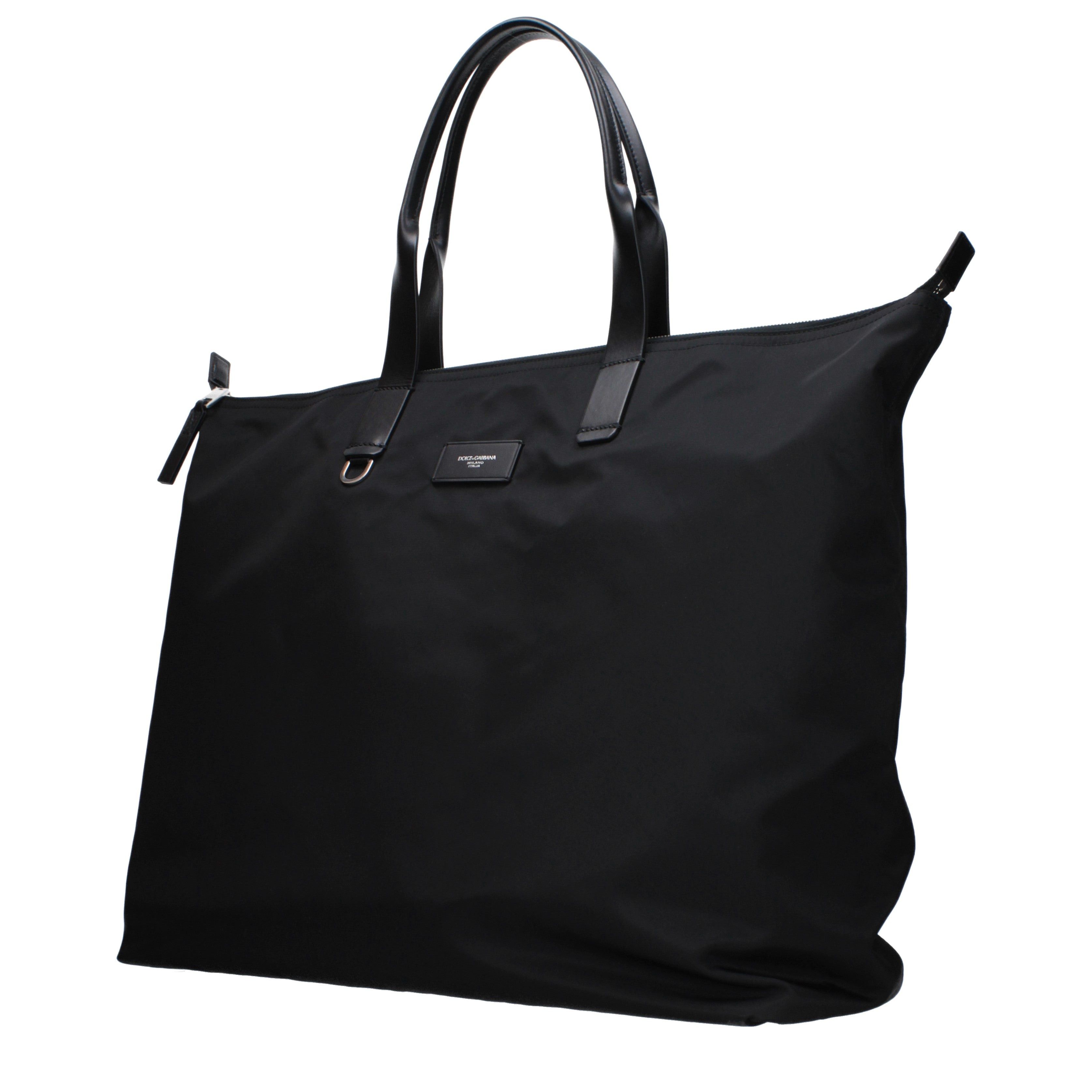 Dolce & Gabbana Dolce&Gabbana Shoulder Bags Men Nylon Black Size ONE SIZE - 2 Thumbnail