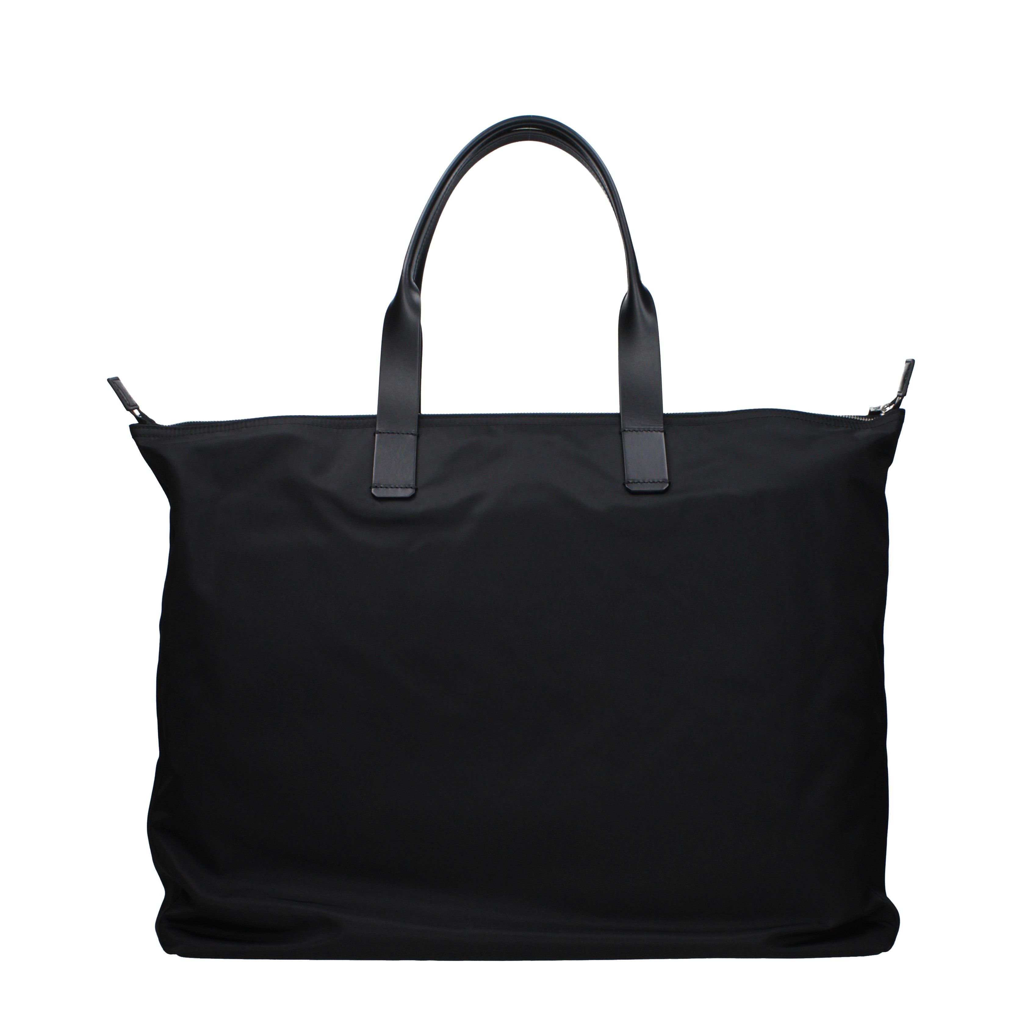 Dolce & Gabbana Dolce&Gabbana Shoulder Bags Men Nylon Black Size ONE SIZE - 3 Thumbnail