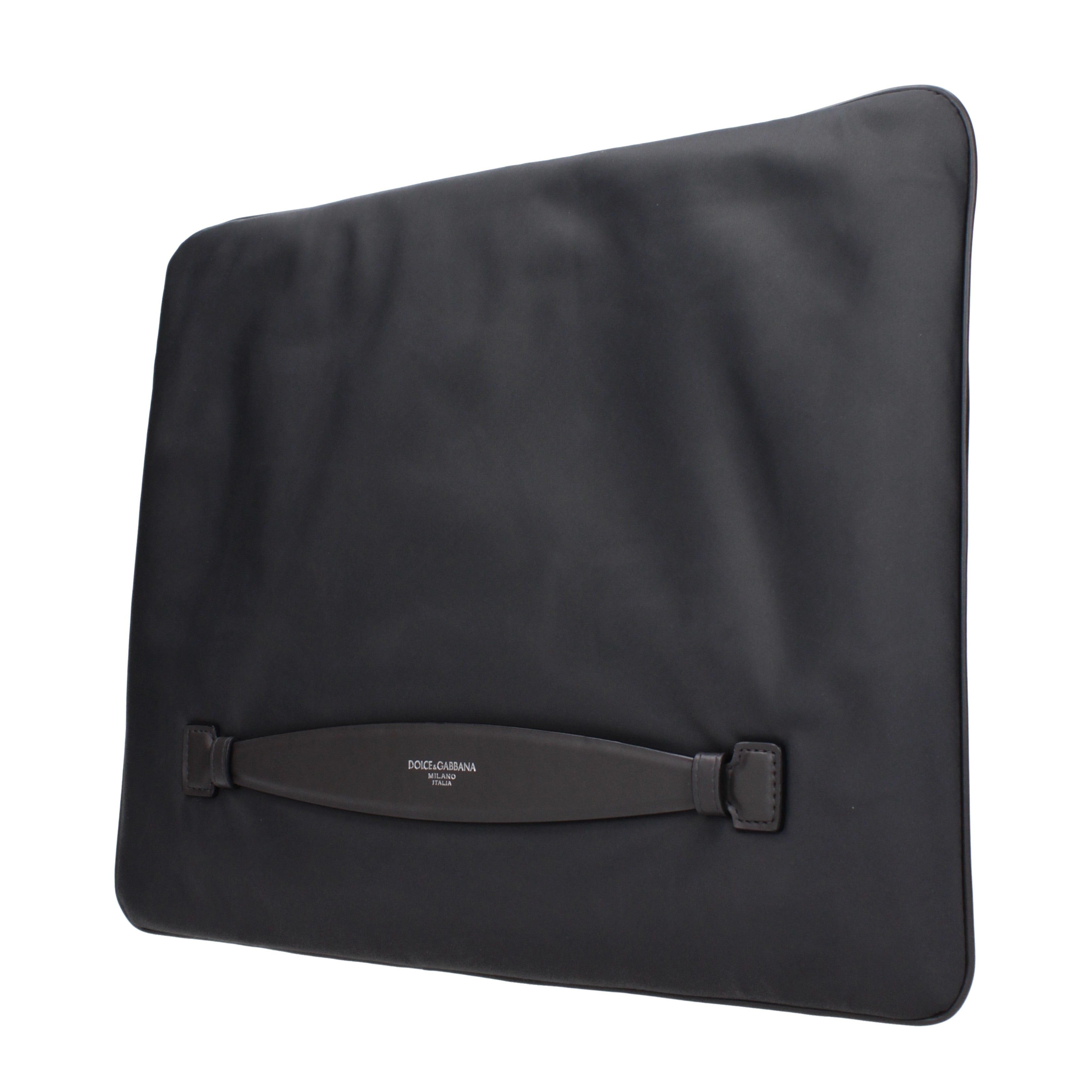 Dolce & Gabbana Dolce&Gabbana Clutches Men Fabric Gray Size ONE SIZE - 2 Thumbnail