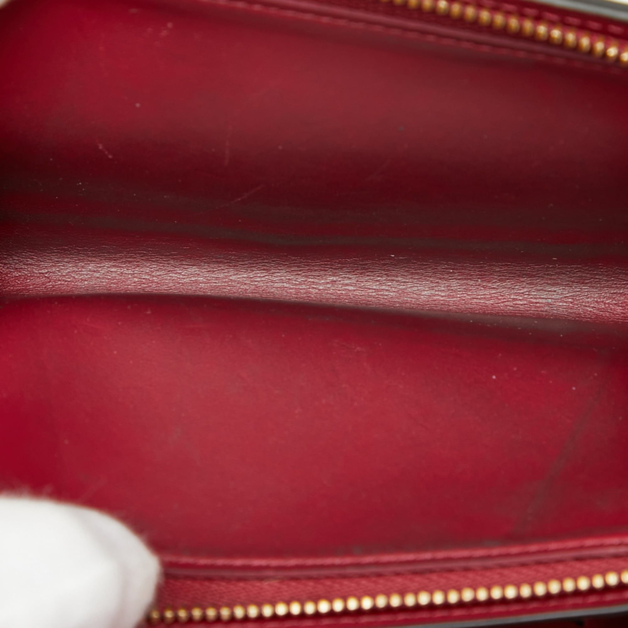 Louis Vuitton Louis Vuitton Monogram Portefeuille Flore Compact Bi-fold Wallet M64588 Brown Fuchsia Leather Women's LOUIS VUITTON Size ONE SIZE - 9 Thumbnail