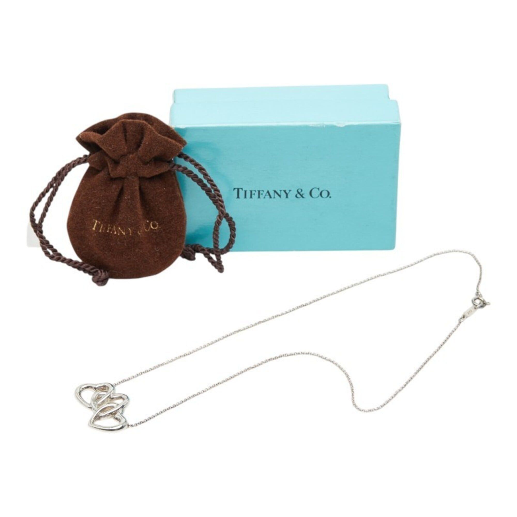 Tiffany & Co. Tiffany & Co. Triple Heart Necklace, SV925 Silver, Women's. Size ONE SIZE - 7 Thumbnail