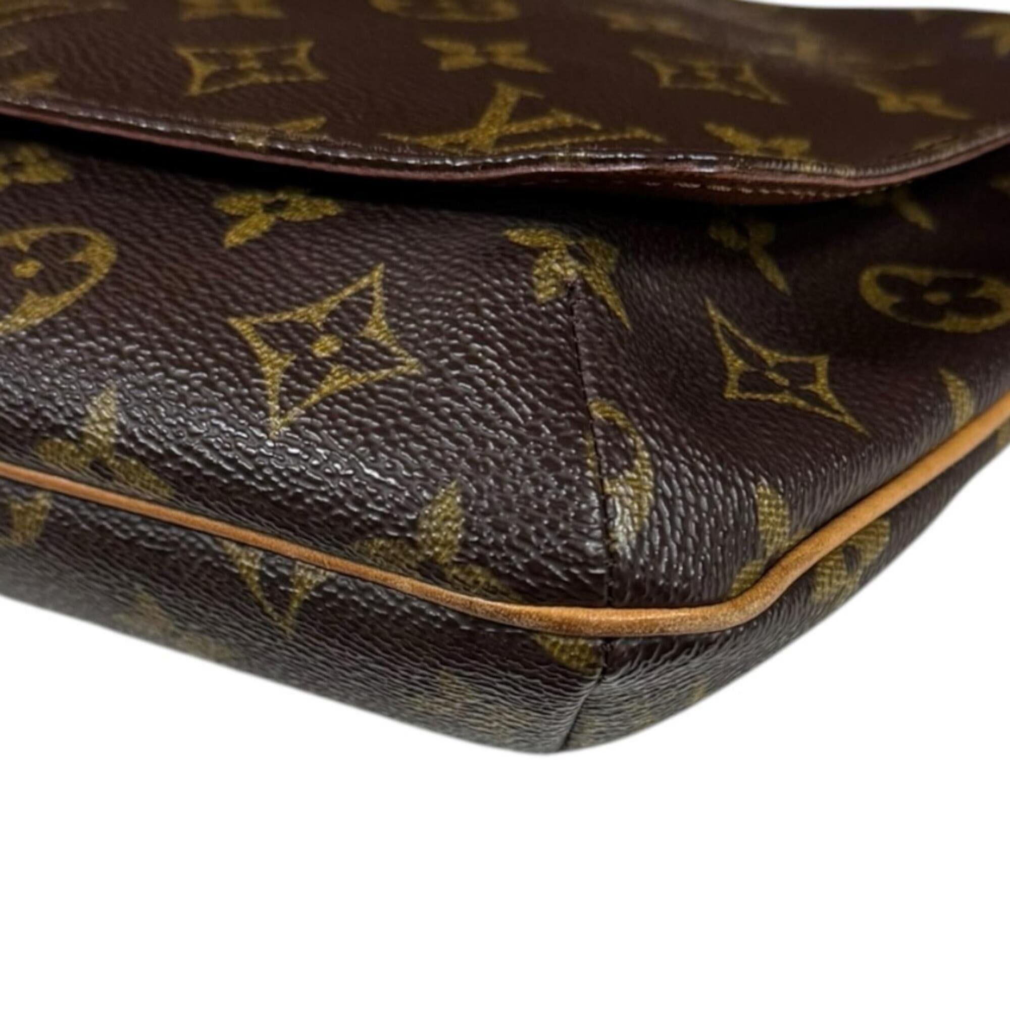Louis Vuitton Louis Vuitton Musette Tango Short Monogram Shoulder Bag, Canvas M51257 Brown, Women's LOUIS VUITTON Size ONE SIZE - 10 Thumbnail